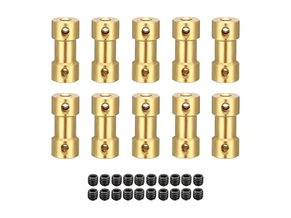 Acoplamientos de tornillos de presión rígidos Miniatura