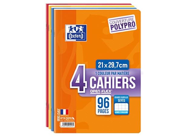 Cahiers de papier quadrillé Vignette