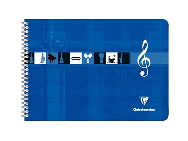 Cahiers et bloc-notes de musique Vignette