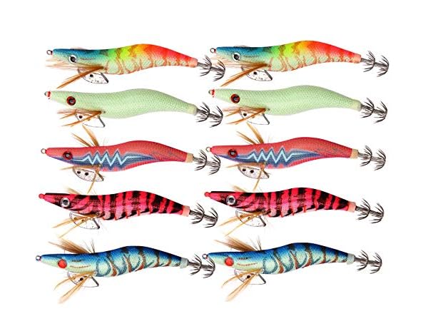 Cebos de calamar para pesca Miniatura