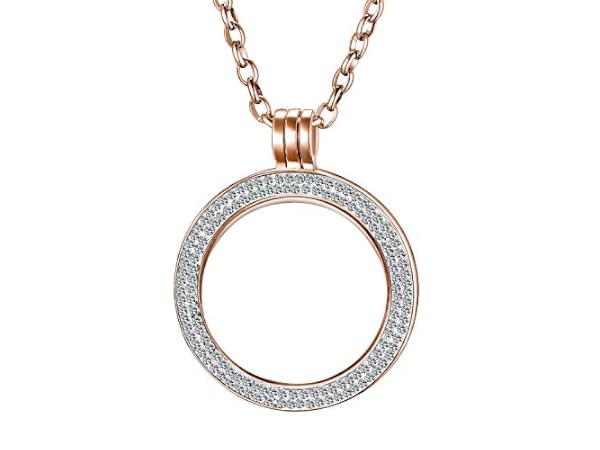 Collares con colgantes de monedas baratos Miniatura