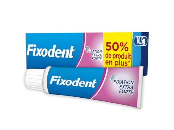 Crèmes fixatives pour prothèses dentaires Vignette