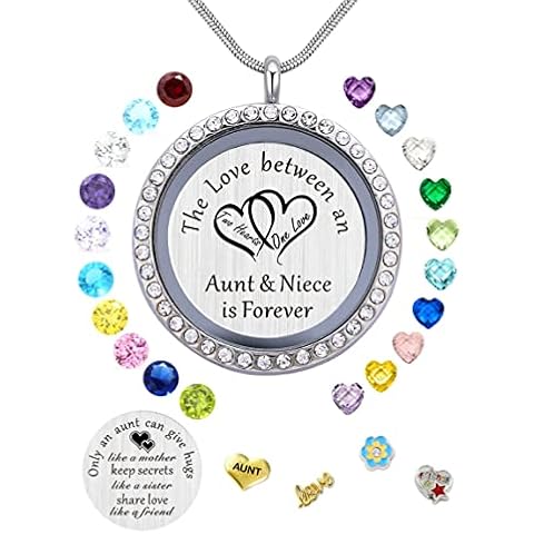 Crystal Lockets for Girls