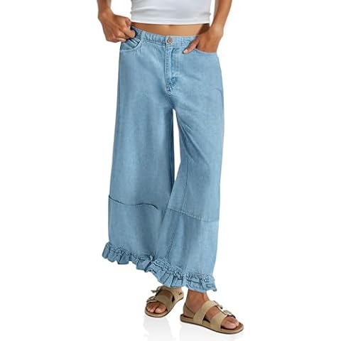 Elastic Waist Jeans for Women