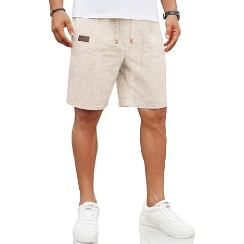 Elastic Waist Shorts for Men