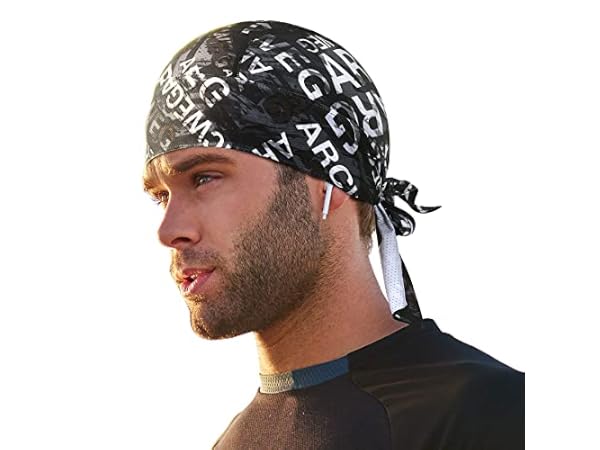 Gorros pirata de ciclismo de poliéster para hombres thumbnail