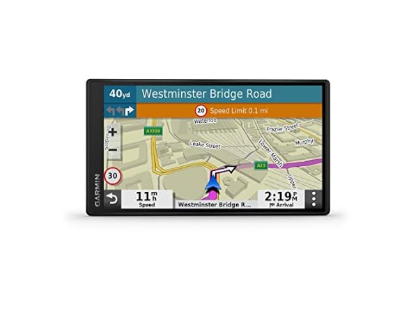 GPS embarqué dans le tableau de bord automobile Vignette