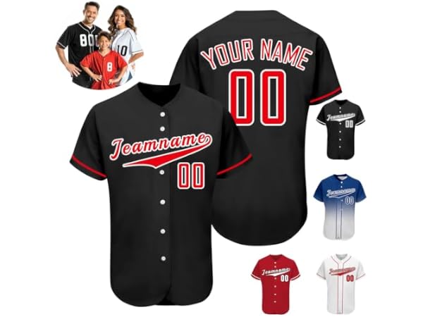 Maillots de joueur de baseball femme Vignette