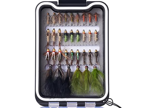 Moscas de pesca con mosca Miniatura