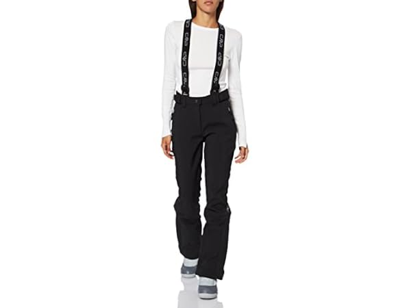 Pantalones de esquí con tirantes para mujer Miniatura