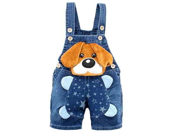 Pantalones de peto para bebés niño Miniatura