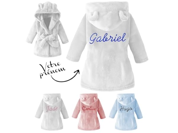 Peignoirs bébé fille Vignette