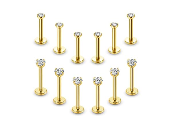 Piercings studs Vignette