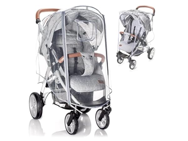 Protections pluie et vent pour poussettes Vignette