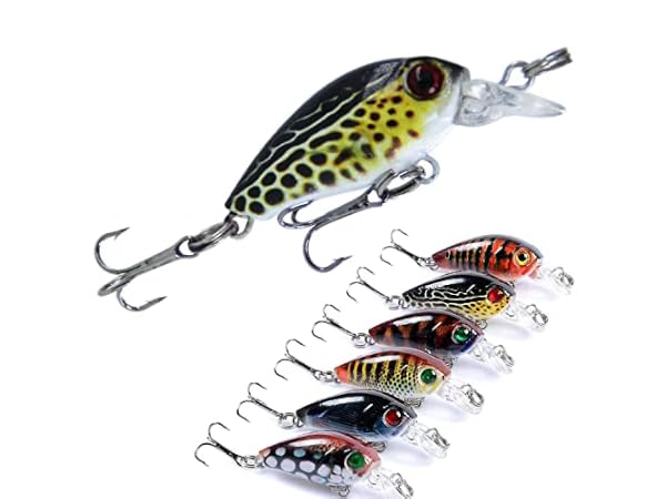 Señuelos flotantes de pesca Miniatura