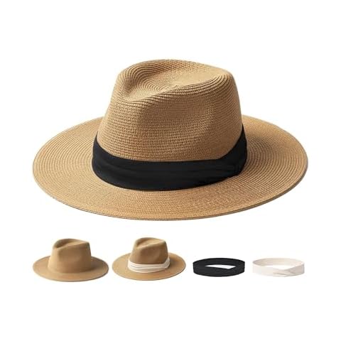 Straw Fedoras for Men