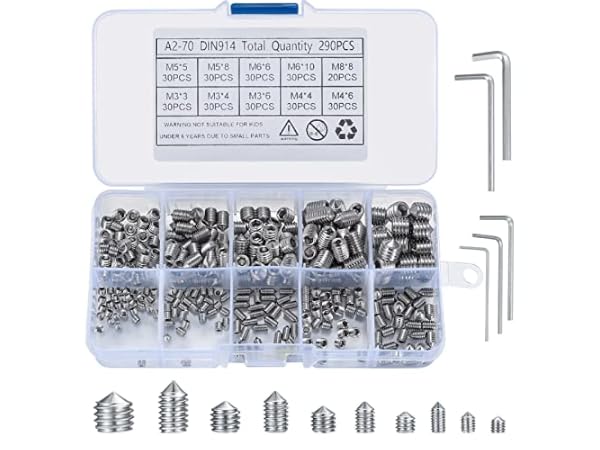 Tornillos de cabeza Allen Miniatura